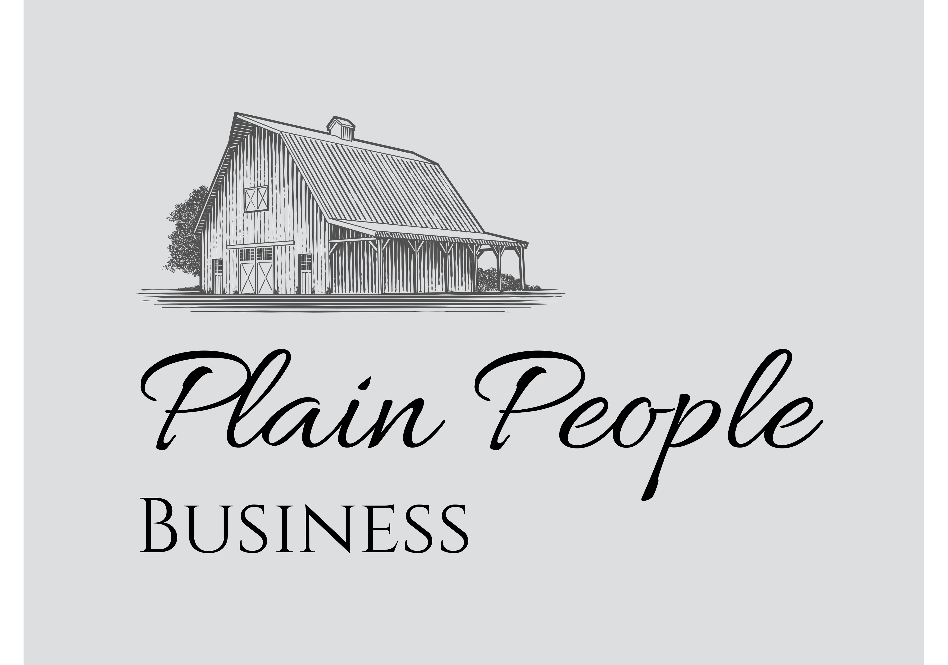Plain People Business Logo